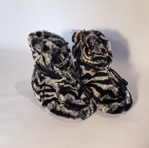Bootie Zebra slippers