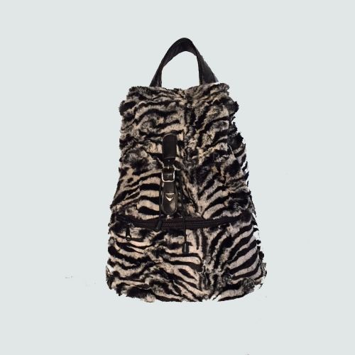 Faux fur Backpack