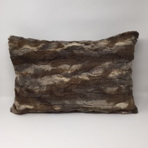 Faux fur cushion