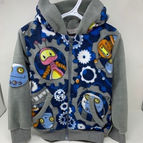 Robot Hooded Jacket