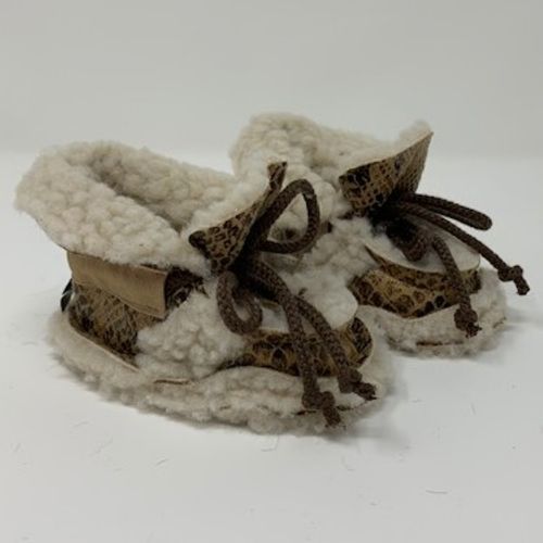 Snake-skin Moccasins